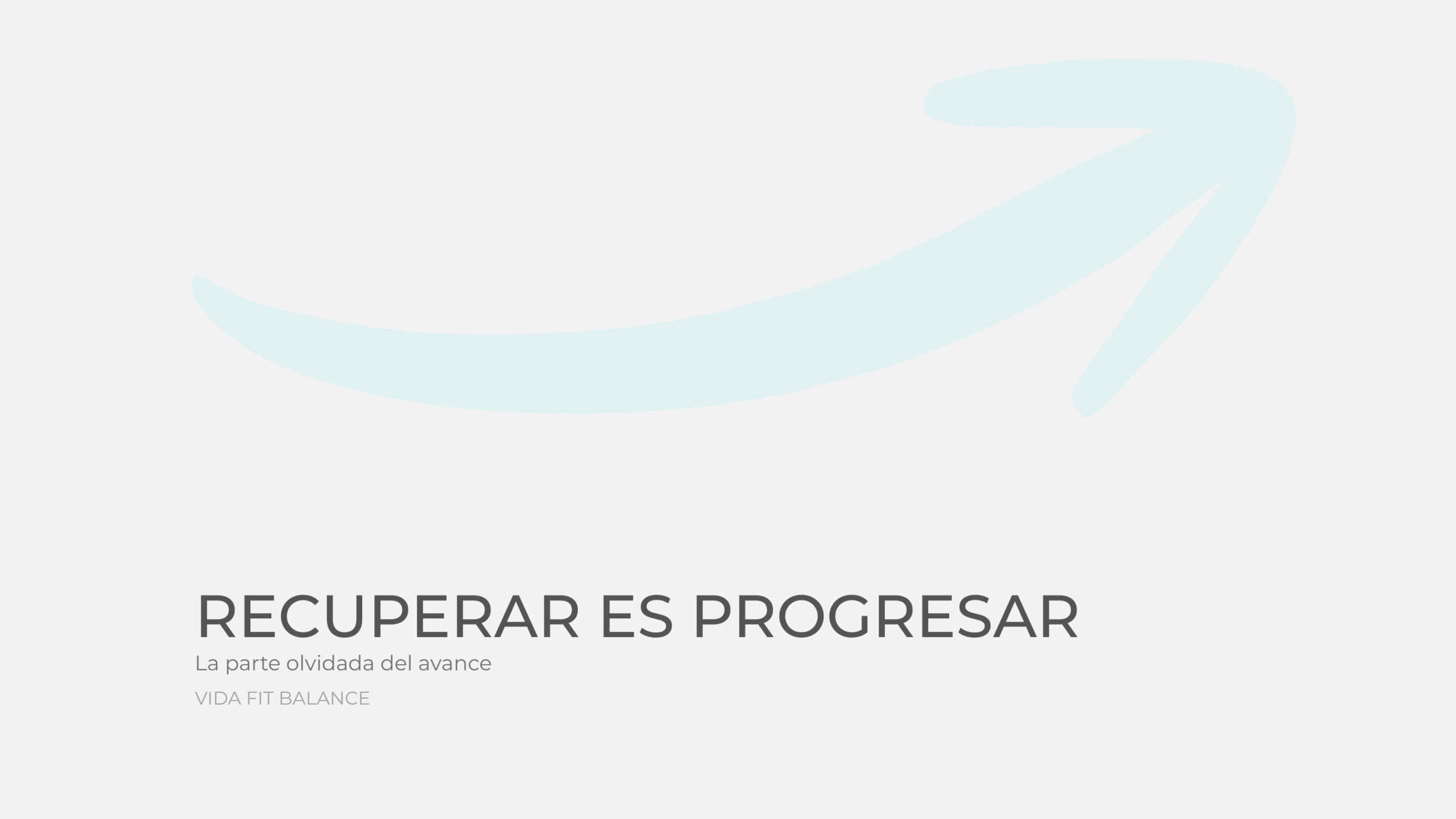 Comer para recuperarse y apoyar la energía del cuerpo