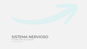 Sistema nervioso y regulación de la energía